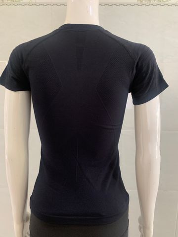 Áo Thun Nữ Cộc Tay 100% Polyester Thấm Hút Mồ Hôi, Vải Cao Cấp Dành Cho Gym, Yoga - Thoải Mái Và Dễ Chịu