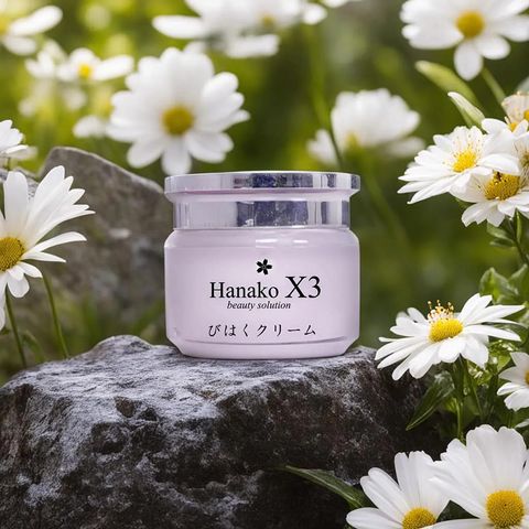 Kem Dưỡng Trắng Da Mặt Hanako X3 12g - Chống Nắng, Bổ Sung Collagen, Vitamin C & E - Giúp Da Trắng Sáng, Khỏe Mạnh