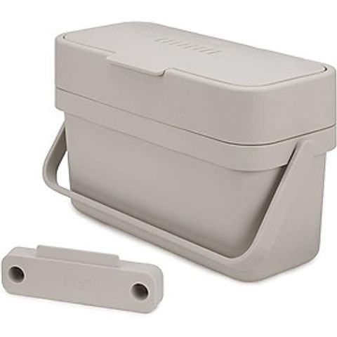 Thùng Rác Hữu Cơ Joseph Joseph Duo Compo 4L - Thiết Kế Tinh Gọn, Điều Chỉnh Độ Ẩm, Thùng Rác Cho Nhà Bếp Hoàn Hảo