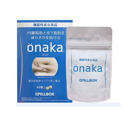 Viên hỗ trợ tan mỡ bụng Onaka Cpillbox Nhật Bản 60 viên