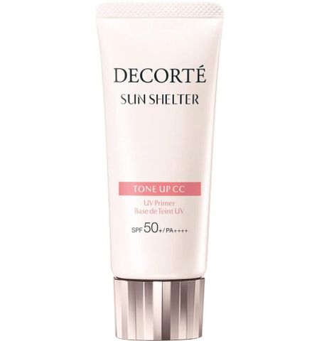 Kem Chống Nắng Decorté Sun Shelter Tone Up CC SPF50+PA+++ - Kem Làm Trắng Da, Chống Nắng Tia UVA/UVB, Dưỡng Ẩm, Phù Hợp Mọi Loại Da