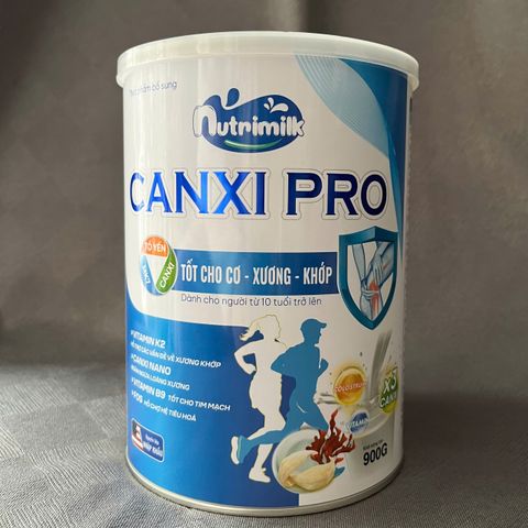 Sữa Bột Nutrimilk Canxi Pro 900g - Bổ Sung Canxi Cho Người Già và Người Lớn, Dinh Dưỡng Cho Xương Khớp Khỏe Mạnh