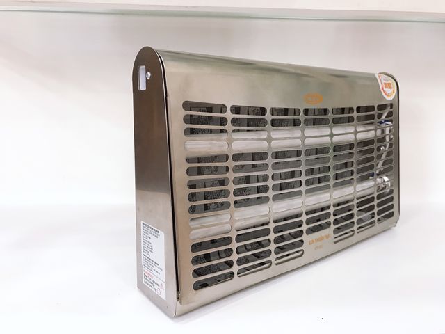 Đèn Bắt Muỗi KTP-30S Inox 304 - Diệt Côn Trùng Hiệu Quả Trong Phạm Vi Ø 80m2 - Đèn Chống Vỡ 2x15W, Bảo Hành 3 Năm