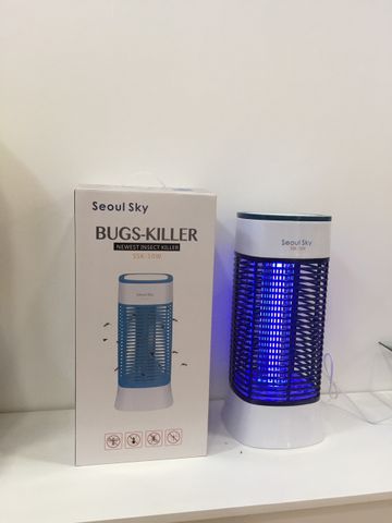 Đèn Diệt Ruồi Muỗi Gia Đình AOS KOREA SSK-10W - Hiệu Quả Trong Phạm Vi 50m2, Công Suất 10W, Bảo Hành 12 Tháng