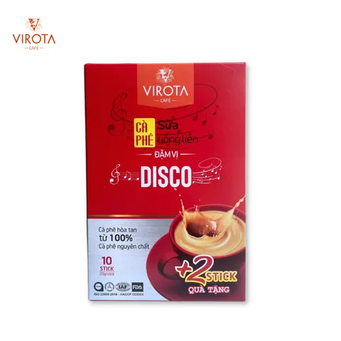 Cà phê hoà tan 4in1 vị cacao Disco - Virota Cafe