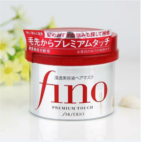 Kem Ủ Tóc Fino Premium Touch Shiseido 230g - Phục Hồi, Dưỡng Ẩm, Làm Bóng Mượt Tóc Hư Tổn từ Nhật Bản