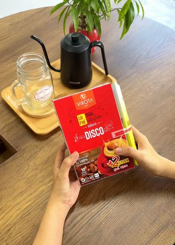 Cà phê hoà tan 4in1 vị cacao Disco - Virota Cafe