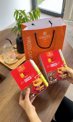 Cà phê hoà tan 4in1 vị cacao Disco - Virota Cafe