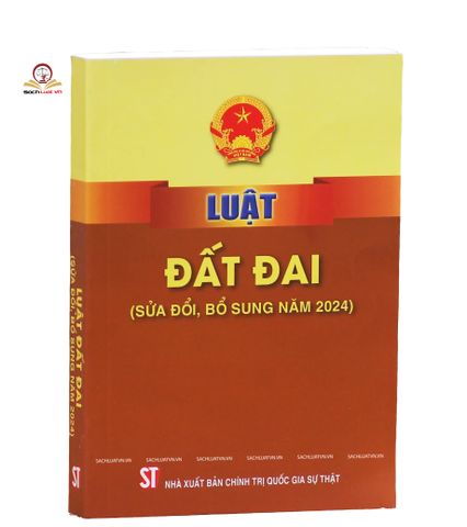 Combo 3 Cuốn Luật Đất đai, Luật Nhà ở, Luật Kinh doanh bất động sản (sửa đổi, bổ sung năm 2024, có hiệu lực thi hành từ ngày 01/8/2024)