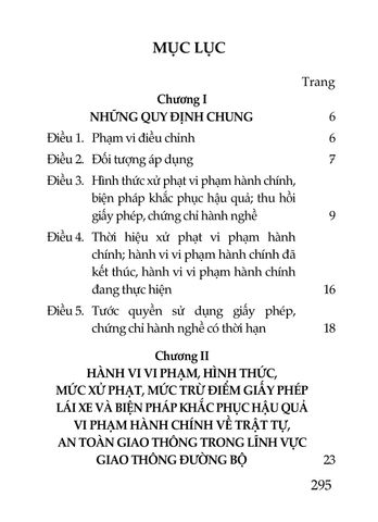 Nghị định 168/2024/NĐ-CP - Quy định xử phạt vi phạm giao thông đường bộ và trừ điểm giấy phép lái xe - Sách luật bổ ích cho mọi tài xế