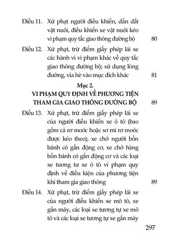 Nghị định 168/2024/NĐ-CP - Quy định xử phạt vi phạm giao thông đường bộ và trừ điểm giấy phép lái xe - Sách luật bổ ích cho mọi tài xế