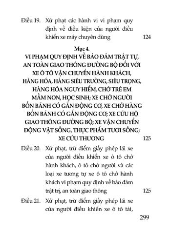 Nghị định 168/2024/NĐ-CP - Quy định xử phạt vi phạm giao thông đường bộ và trừ điểm giấy phép lái xe - Sách luật bổ ích cho mọi tài xế