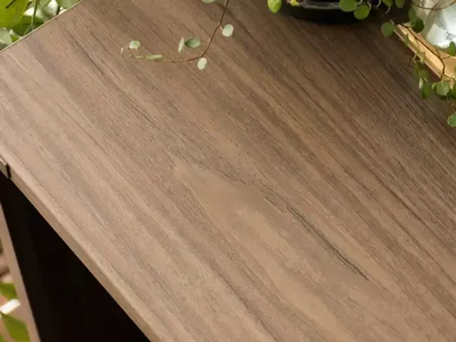 Tủ sách Neflas Japan 9075F màu walnut - Tủ sách hiện đại dành cho phòng làm việc, chất liệu gỗ công nghiệp chuẩn E1, thiết kế tiện dụng.