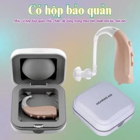Máy Trợ Thính Không Dây Mini Axon F-998 - Âm Thanh Trong Trẻo, Bộ Lọc Tiếng Ồn, Thiết Kế Gọn Nhẹ, Dành Cho Người Già và Trẻ Em