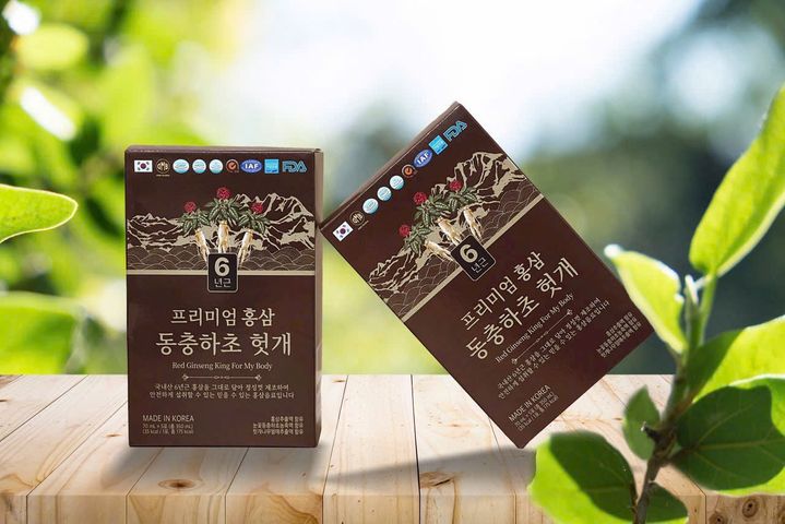 Nước Hồng Sâm Nonghyup Red Ginseng King 30 Gói x 70ml - Tăng Cường Sức Khỏe và Làm Đẹp Da, Giải Tỏa Căng Thẳng Từ Hàn Quốc