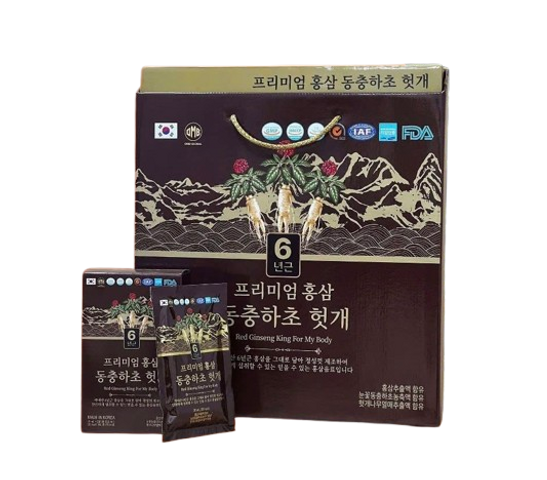 Nước Hồng Sâm Nonghyup Red Ginseng King 30 Gói x 70ml - Tăng Cường Sức Khỏe và Làm Đẹp Da, Giải Tỏa Căng Thẳng Từ Hàn Quốc