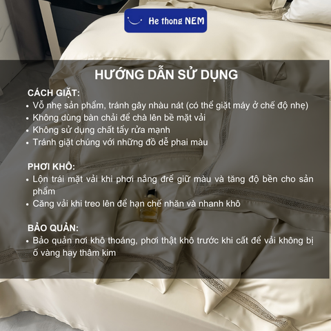 Bộ Ga Giường 5 Món Cao Cấp Lụa Tencel Hệ Thống Nệm Set Bộ Vỏ Chăn Ga Ra Drap Tencel Trải Phủ Giường Gối Nệm Đệm 5 Món Cao Cấp