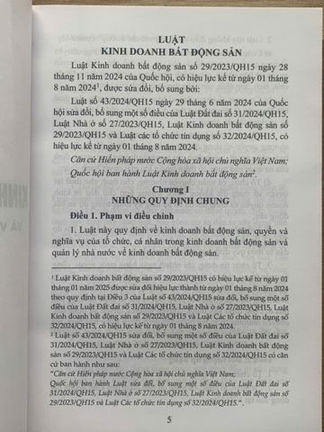Luật Kinh doanh Bất động sản và Văn bản Hướng dẫn Thi hành - Sách Luật chuyên ngành từ Nhà xuất bản Lao Động, 492 trang