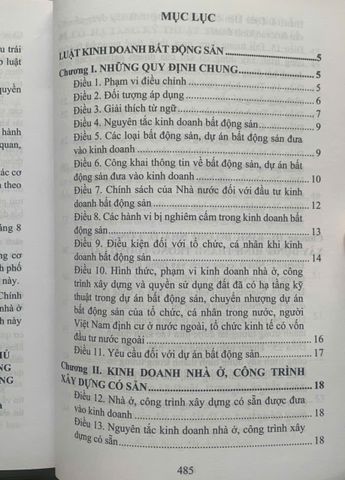 Luật Kinh doanh Bất động sản và Văn bản Hướng dẫn Thi hành - Sách Luật chuyên ngành từ Nhà xuất bản Lao Động, 492 trang