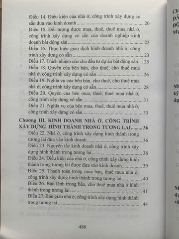 Luật Kinh doanh Bất động sản và Văn bản Hướng dẫn Thi hành - Sách Luật chuyên ngành từ Nhà xuất bản Lao Động, 492 trang
