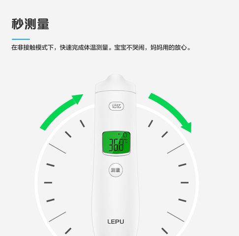 Nhiệt Kế Hồng Ngoại Lepu LFR20A - Đo Trán, Tai, Sữa Cho Bé, Nhiệt Độ Môi Trường, Thiết Bị Theo Dõi Sức Khỏe Thông Minh