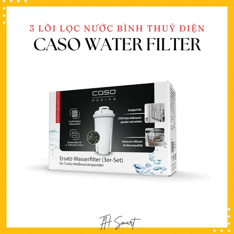 3 Lõi Lọc Nước Bình Thuỷ Điện CASO Water Filter