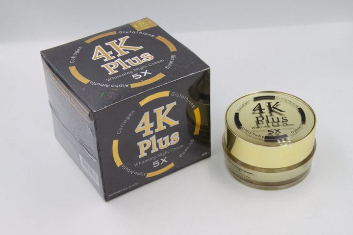 Kem Dưỡng Trắng Da Nhân Sâm 4K Plus Whitening Night Cream 50gr, Thái Lan