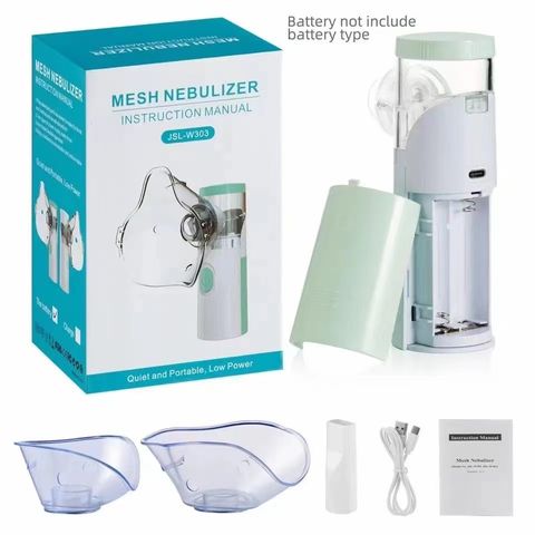 Máy Phun Sương Mini Siêu Âm Di Động JSL-W303 - Thiết Bị Xông Mũi Du Lịch, Lọc Không Khí Hiệu Quả, Dễ Dàng Mang Theo
