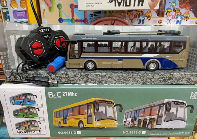 Đồ Chơi Xe Ô Tô Bus Điều Khiển Từ Xa - Sạc Pin, Màu Ngẫu Nhiên, Trải Nghiệm Vui Vẻ Cho Trẻ Em