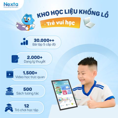 Máy Tính Bảng Học Tập SS1 Dành Cho Trẻ 5-12 Tuổi, Tích Hợp Toán - Tiếng Việt - Tiếng Anh