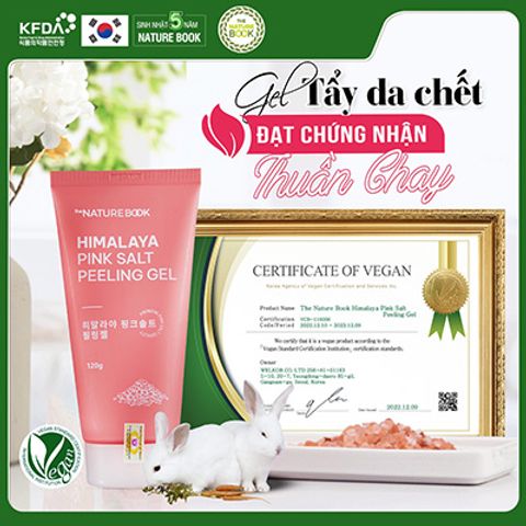 Tẩy Da Chết Muối Hồng Himalaya - Sản Phẩm Tẩy Tế Bào Chết Hiệu Quả, Làm Sáng và Cấp Ẩm Da - Nature Book