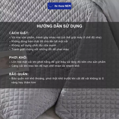 Combo Chăn Ga Gối Đệm Cao Cấp 5 Món Hệ Thống Nệm Bộ Set Chăn Ga Drap Grap Chần Bồng Phủ Trải Dường Giường Gối Nệm Đệm 5 Món