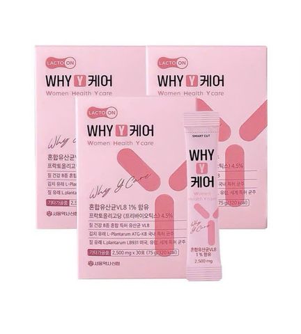 Men Vi Sinh Lacto On - Hỗn Hợp Probiotics Bổ Sung Lợi Khuẩn Phụ Khoa & Đường Ruột, Hỗ Trợ Sức Khỏe Người Lớn, 30 Gói