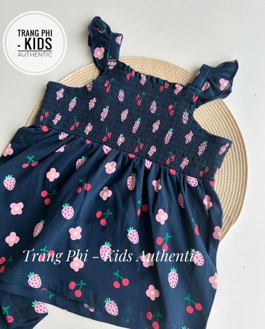 Bộ Hè Bé Gái Geo UK - Chất Liệu Cotton Mát Mẻ, Hàng Chính Hãng Săn Sale, Phong Cách Thời Trang Cho Trẻ Em