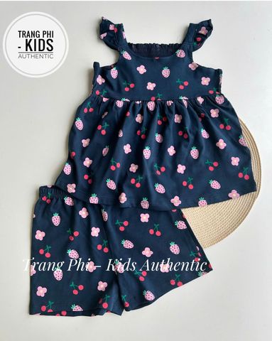 Bộ Hè Bé Gái Geo UK - Chất Liệu Cotton Mát Mẻ, Hàng Chính Hãng Săn Sale, Phong Cách Thời Trang Cho Trẻ Em