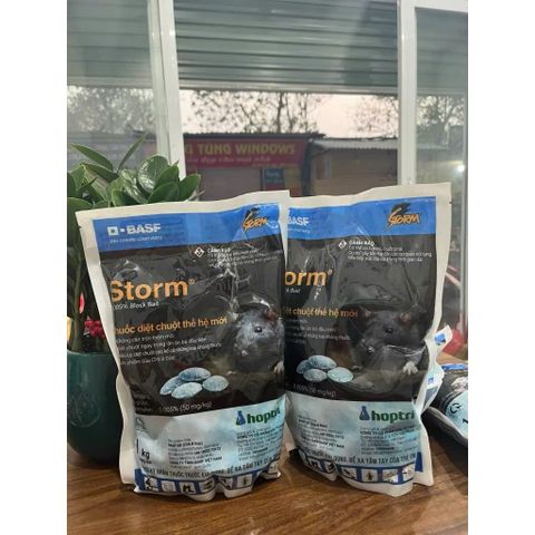 Viên Diệt Chuột Sinh Học Storm - Hiệu Quả Cao, Công Nghệ Đức, Sử Dụng Ngay, Không Cần Trộn Mồi, An Toàn Cho Nhà Ở