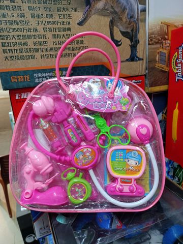 (3A-312) Little Doctor Set Túi đồ chơi bác sĩ, đồ chơi y tế cho bé