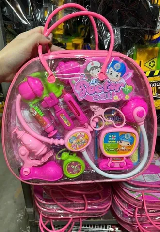 (3A-312) Little Doctor Set Túi đồ chơi bác sĩ, đồ chơi y tế cho bé
