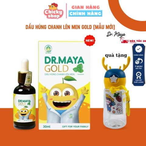 Dầu húng chanh lên men minon gold Dr.Maya 30ml