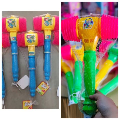 Đồ Chơi Búa Kêu Chút Chít Cho Bé - Đồ Chơi Vận Động Phát Âm Thanh Sáng Tạo, Giúp Phát Triển Kỹ Năng Cho Trẻ Em Từ 2 Tuổi Trở Lên