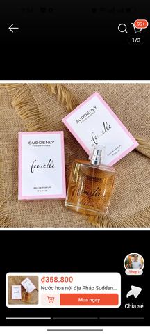 Nước Hoa Nữ Suddenly Femelle
