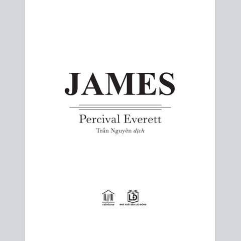Sách JAMES (Booker Prize Shortlisted) - Percival Everett