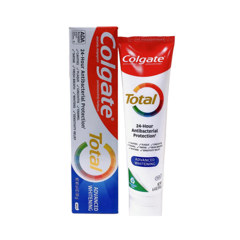 Kem Đánh Răng Colgate Total Advanced Whitening 181g Mỹ, Kem Đánh Răng Colgate Mỹ