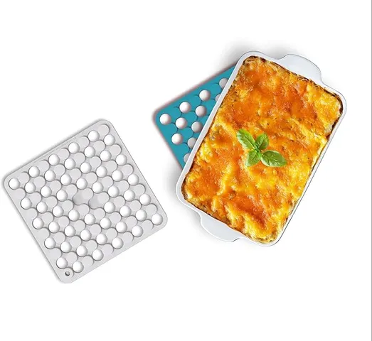 Lót nồi silicone vuông Joseph Joseph Duo 2 chiếc - Chống nóng, dễ dàng vệ sinh, bảo vệ bề mặt bếp - Dụng cụ nhà bếp tiện lợi