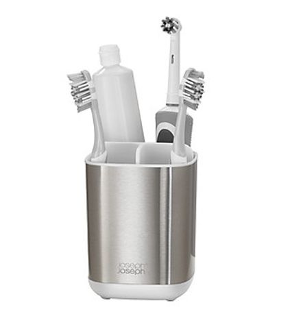Khay Đựng Bàn Chải Đánh Răng Điện & Ống Kem Đánh Răng Joseph Joseph 70530 - Thoáng Khí, Dễ Dọn Vệ Sinh, Phòng Tắm Hiện Đại