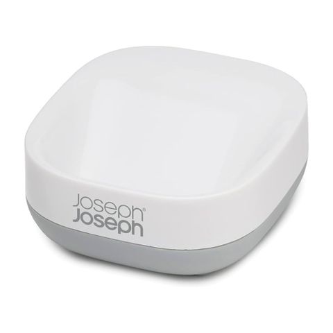 Hộp đựng xà phòng Joseph Joseph Slim Compact 70511 - Thiết kế tiết kiệm không gian, dễ vệ sinh, màu trắng xám