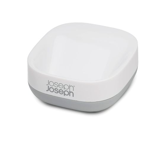 Hộp đựng xà phòng Joseph Joseph Slim Compact 70511 - Thiết kế tiết kiệm không gian, dễ vệ sinh, màu trắng xám