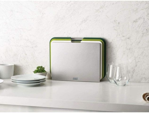 Bộ Thớt Joseph Joseph Nest Board 3 Món - Thớt Nhựa An Toàn, Thiết Kế Tiện Lợi Cho Nhà Bếp - Sạch Sẽ Và Dễ Dàng Vệ Sinh