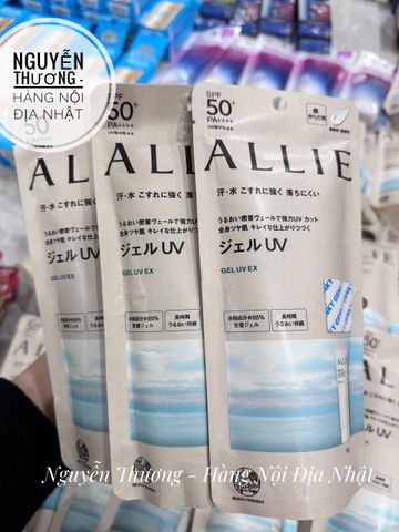 Kem Chống Nắng Allie Kanebo GEL UV EX SPF50+ PA++++ Nhật Bản 90g - Bảo Vệ Da Tối Ưu, Dưỡng Ẩm, Thích Hợp Mọi Loại Da