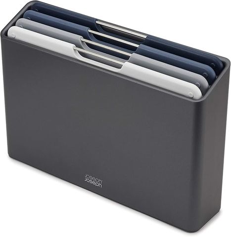 Bộ 4 Thớt Phân Loại Joseph Joseph 60186 Folio Regular - Thiết Kế Độc Đáo, Chất Liệu Thép Không Gỉ, Tính Năng Chống Trượt